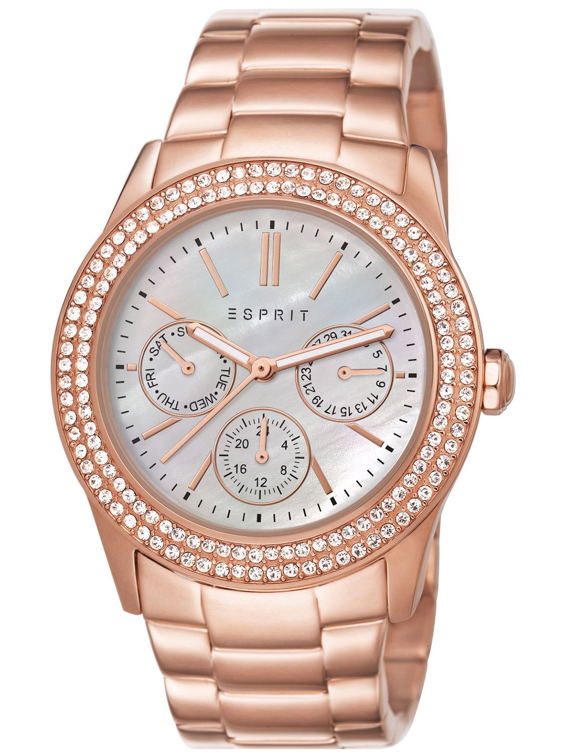 Esprit Damenuhr rosegold